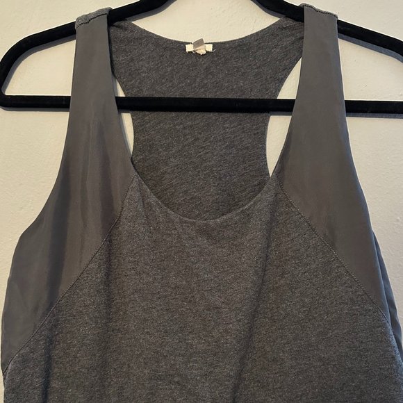 J. Crew Women's Sleeveless Hideaway Dress with Waist Tie in Gray Size Small - Picture 3 of 16